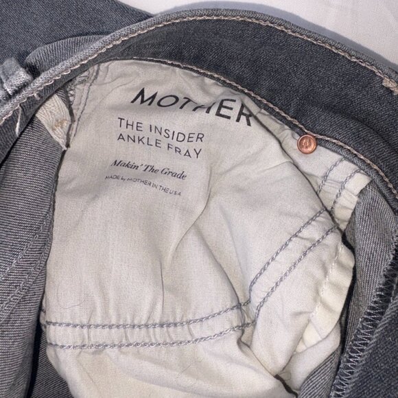 MOTHER The Insider Ankle Fray in Makin' The Grade - Size 30 - No flaws! - Picture 7 of 13